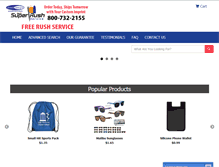 Tablet Screenshot of buypromos.com
